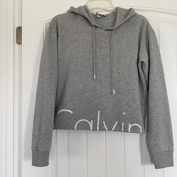 Calvin Klein Spell out   logo Hoodie Size Small - Picture 1 of 5